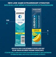 Liquid IV Electrolyte Drink Mix Lemon Lime CT