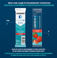 Liquid IV Electrolyte Drink Mix Strawberry CT