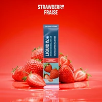 Liquid IV Mélange boisson électrolytes Fraise CT
