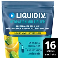 Liquid IV Electrolyte Drink Mix Lemon Lime CT