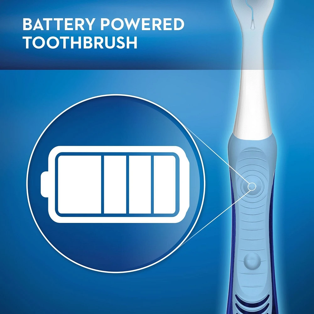 Oral-B Pulsar Pro-Health Battery Powered Toothbrush, Soft, 2 Count