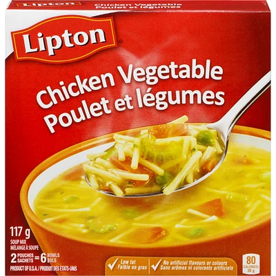 Mélange à soupe Nouilles poulet et Légumesmes