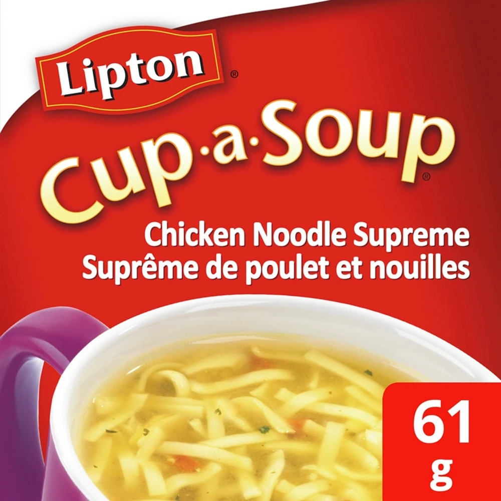 Cup-a-Soup Instant Soup Mix Chicken Noodle Supreme low fat