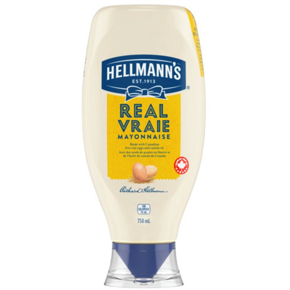 Mayonnaise condiment for salads, burgers, gluten-free