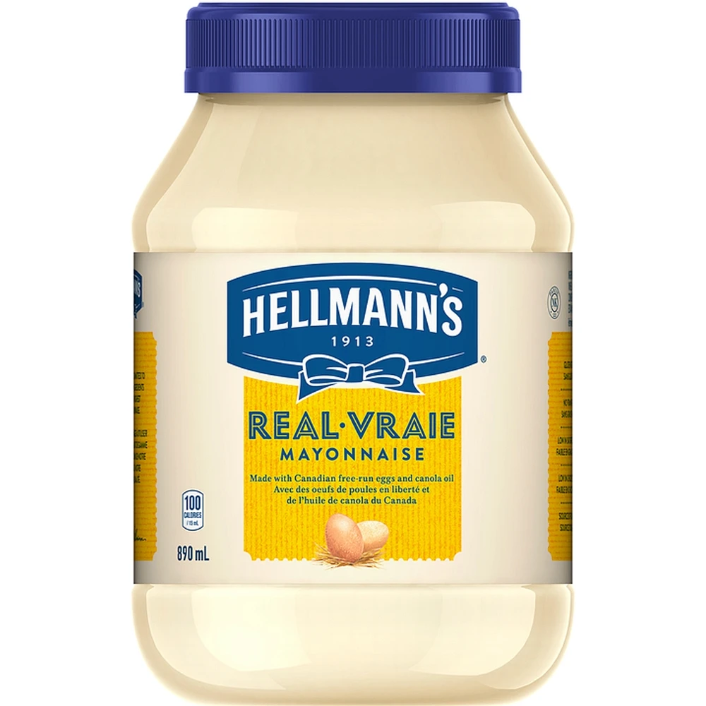 Real Mayonnaise ideal with fries, burgers and salads