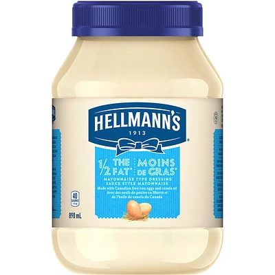 Mayonnaise Type Dressing condiment Light 1/2 Fat