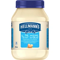 Sauce style mayonnaise légère, ½ moins de gras