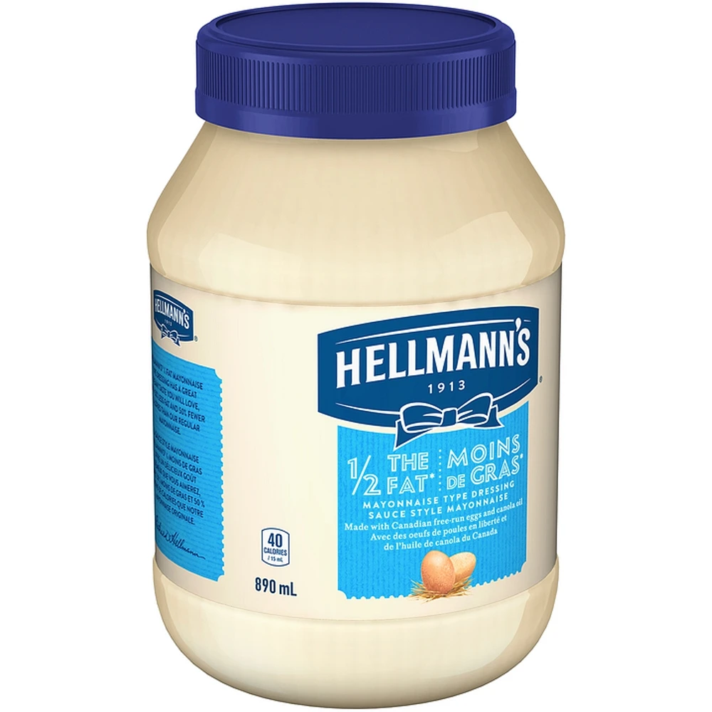 Sauce style mayonnaise légère, ½ moins de gras