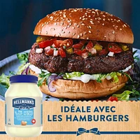Sauce style mayonnaise légère, ½ moins de gras