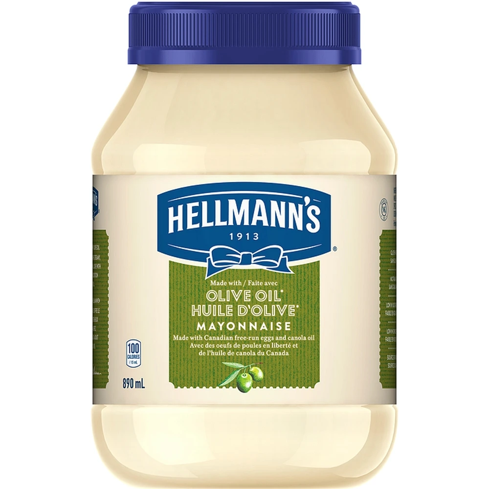 Olive Oil Mayonnaise ideal with fries, burgers and salads