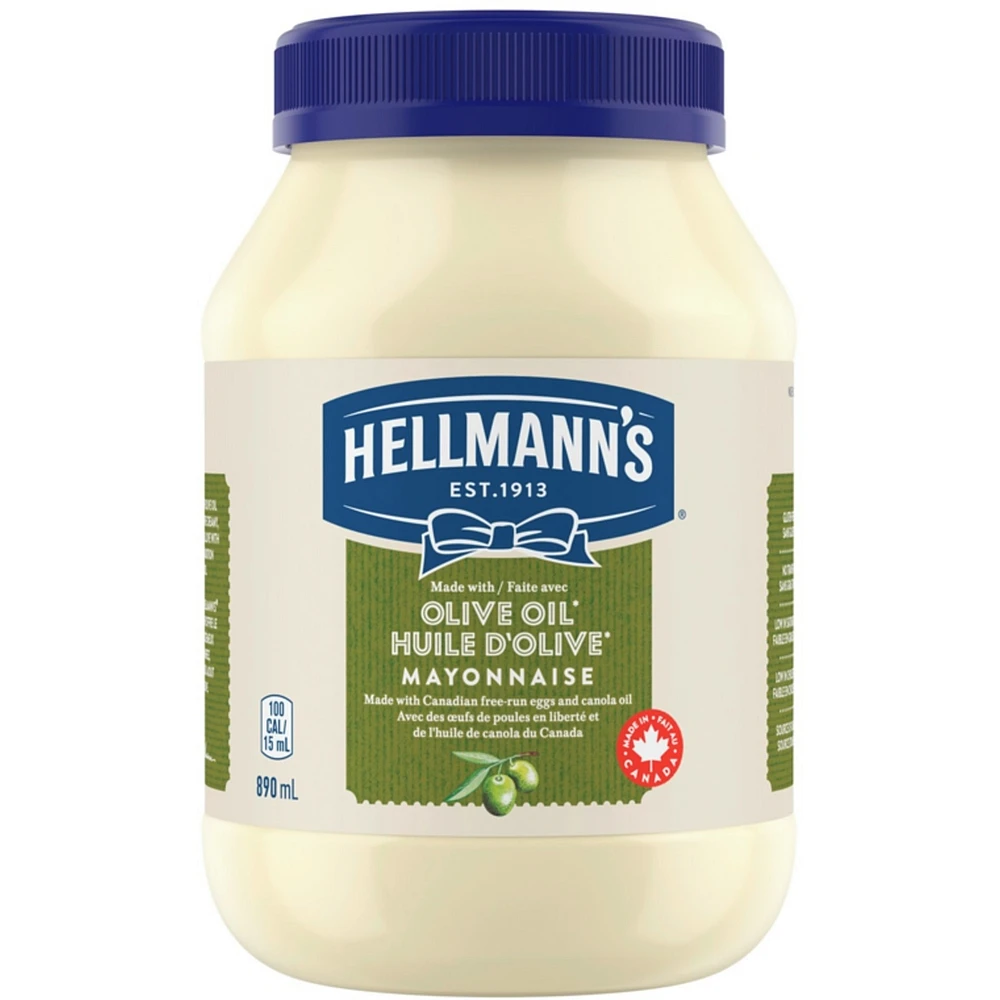 Olive Oil Mayonnaise ideal with fries, burgers and salads