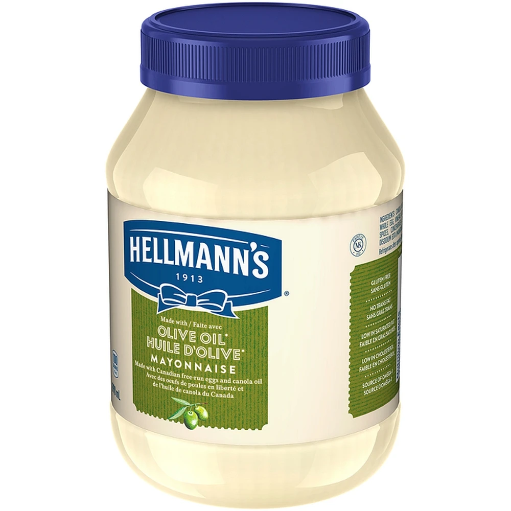 Olive Oil Mayonnaise ideal with fries, burgers and salads