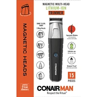 11 Pc Pro Metal Lithium-ion All-in-one Trimmer