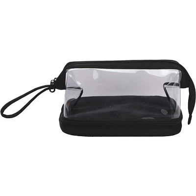 Basics Clear Black Wire Frame Pouch