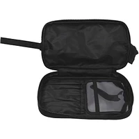 Basics Clear Black Wire Frame Pouch