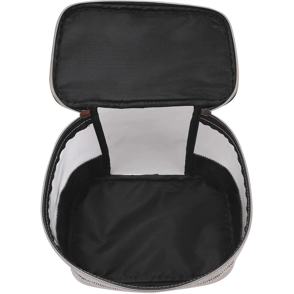 Grey Clear Vanity Case