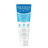 Dermal Therapy Hand Elbow And Knee Cream, Deep Penetrating Moisturizer, Fragrance Free