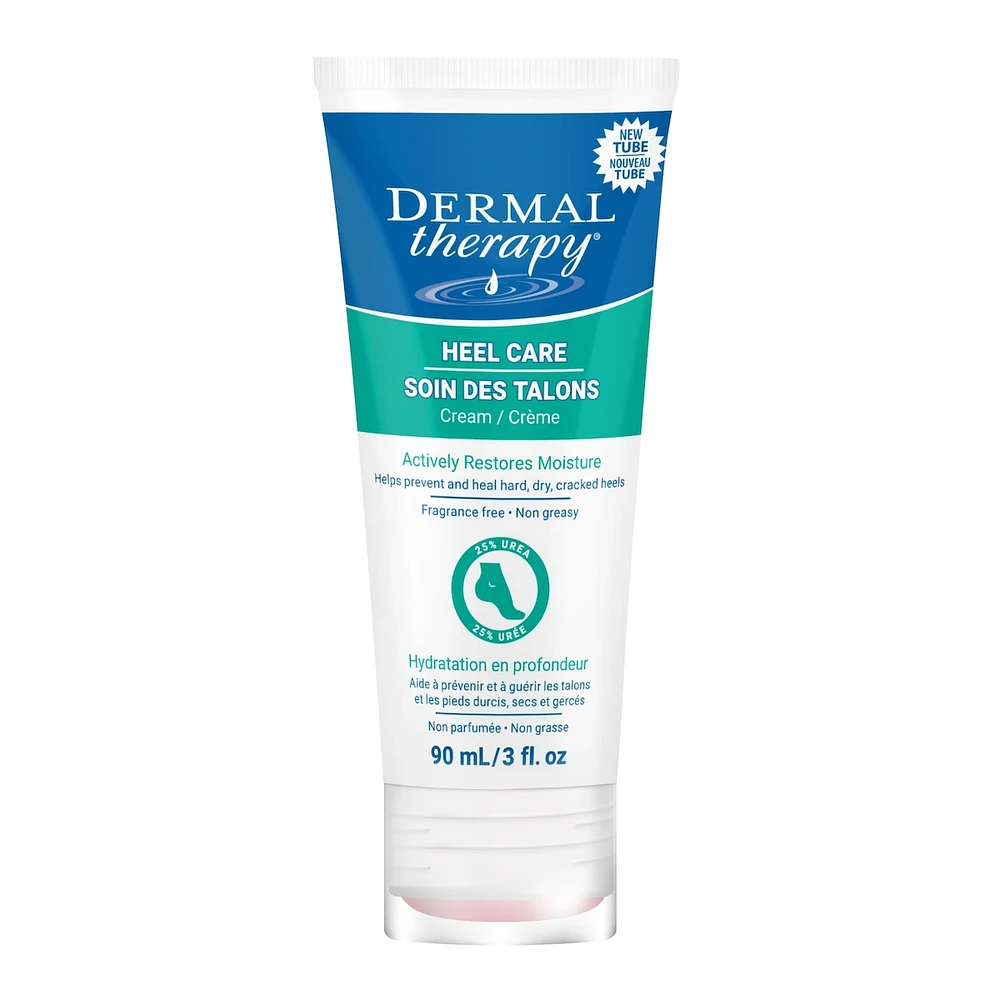 Dermal Therapy Heel Care Cream, Deep Penetrating, Actively Restores Moisture, 90 gram