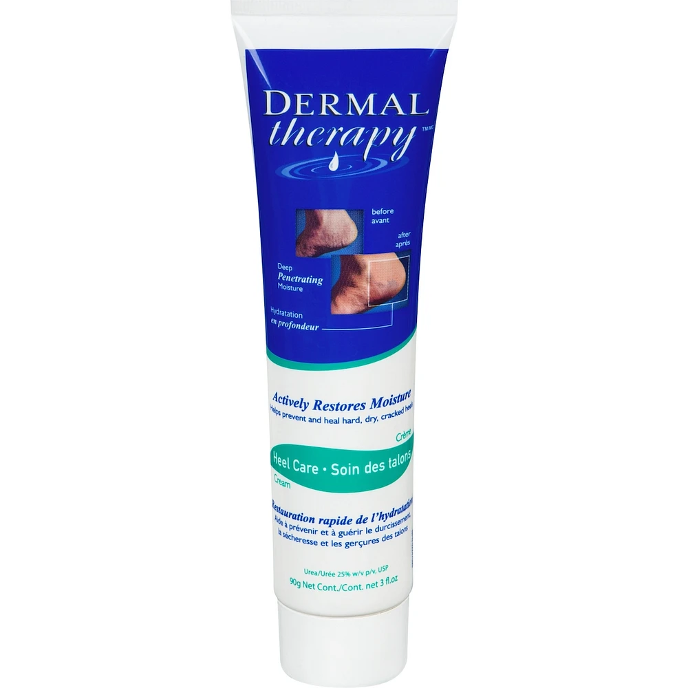 Dermal Therapy Heel Care Cream, Deep Penetrating, Actively Restores Moisture, 90 gram