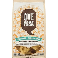 Volcanic Stone Ground Tortilla Chips Organic Unsalted