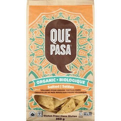Volcanic Stone Ground Tortilla Chips Organic Salted