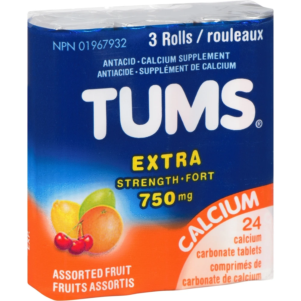 TUMS ES ROLLS FRUIT