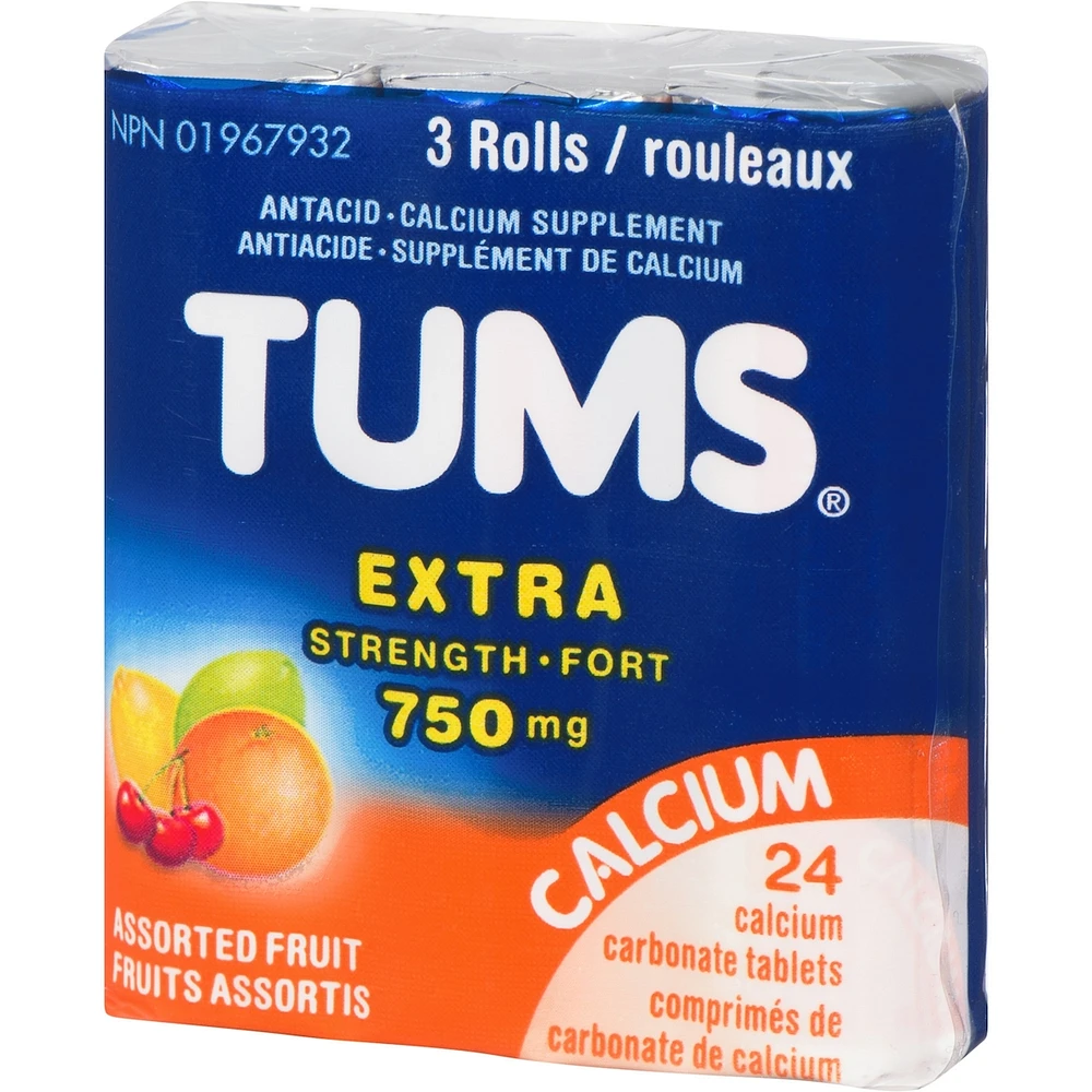 TUMS ES ROLLS FRUIT
