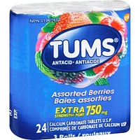 TUMS ES ROLLS ASSORTED BERRIES