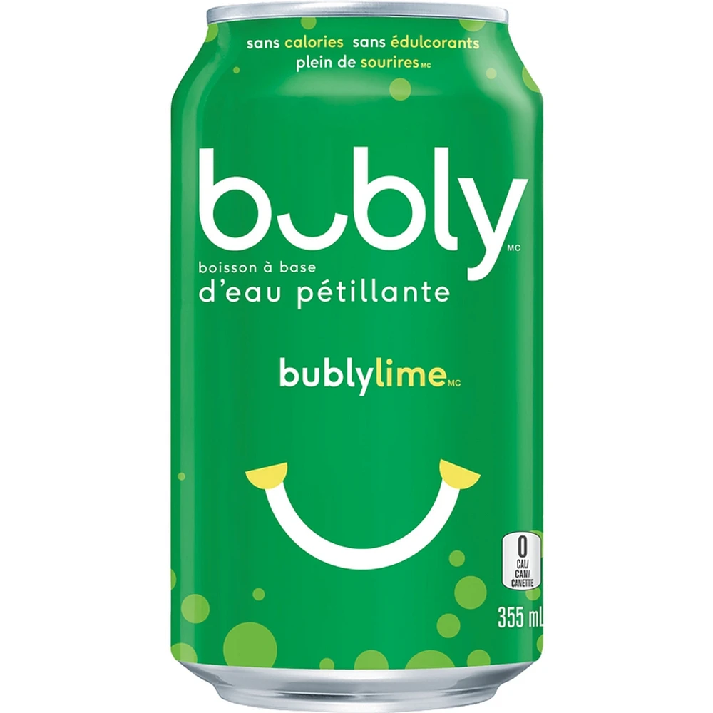 Lime Sparkling Water Beverage, 12 Pack