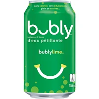 Lime Sparkling Water Beverage, 12 Pack