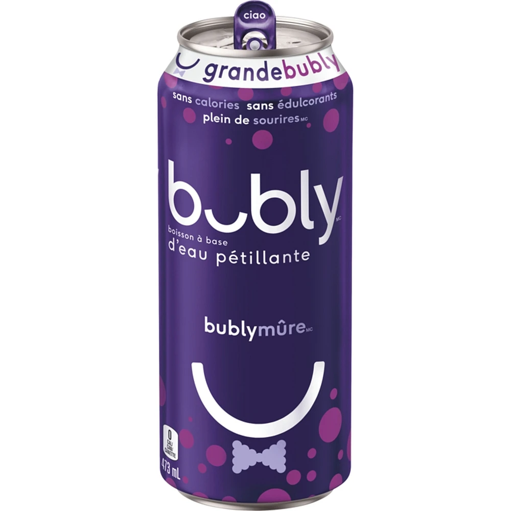 bubly blackberry Sparkling Water