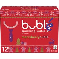 Sparkling Water Beverage Merry Berry Bublé