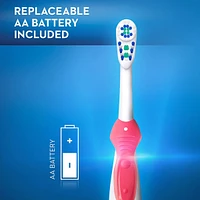 Battery Powered Toothbrush Gum Care, 1 Count, Colours May Vary