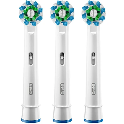 Brossettes de rechange Oral-B CrossAction pour brosse à dents électrique, 3 unités