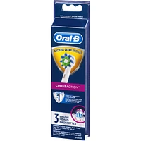 Oral-B CrossAction Electric Toothbrush Replacement Brush Heads, 3 Count