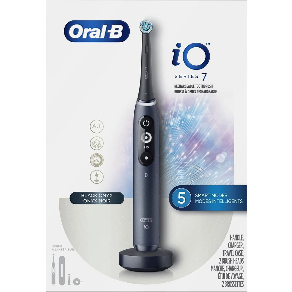 iO7 Electric Toothbrush, Black Onyx