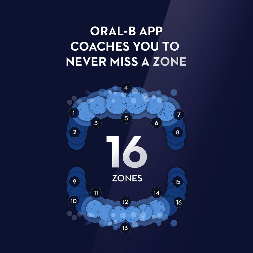 Oral-B iO Series 9 Electric Toothbrush with 4 Brush Heads, Black Onyx