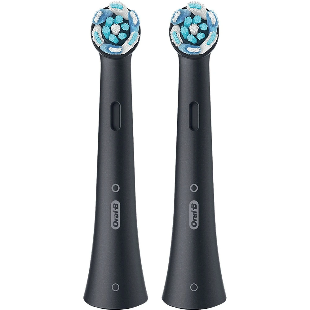 Oral-B iO Ultimate Clean Replacement Brush Heads, Black, 2 count