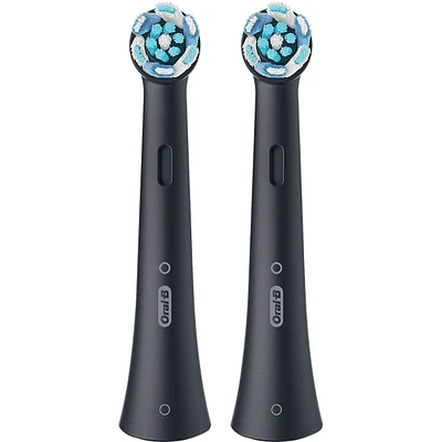 Oral-B iO Ultimate Clean Replacement Brush Heads, Black, 2 count