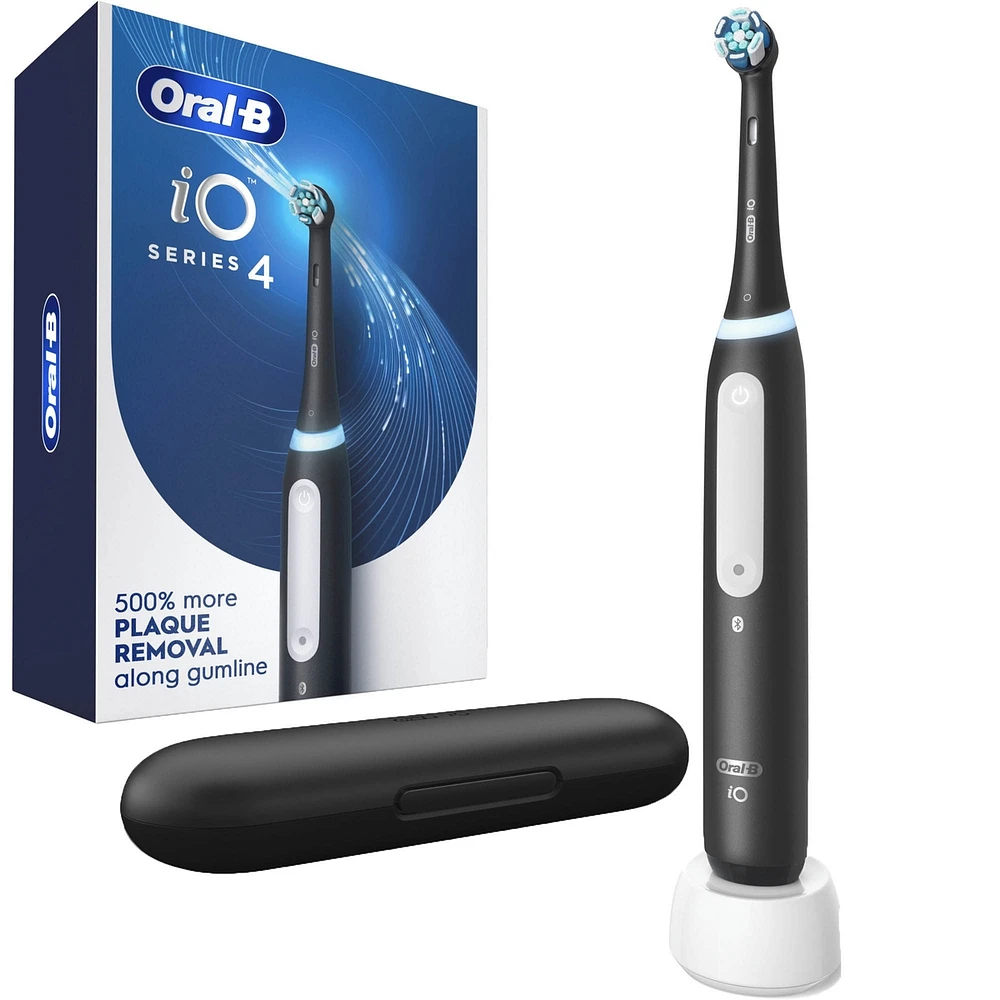 iO Series 4 Electric Toothbrush with (1) Brush Head, Rechargeable, Slate Blue