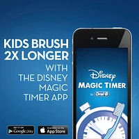 Kid's Battery Toothbrush featuring Disney's Little Mermaid, Soft Bristles, for Kids 3+