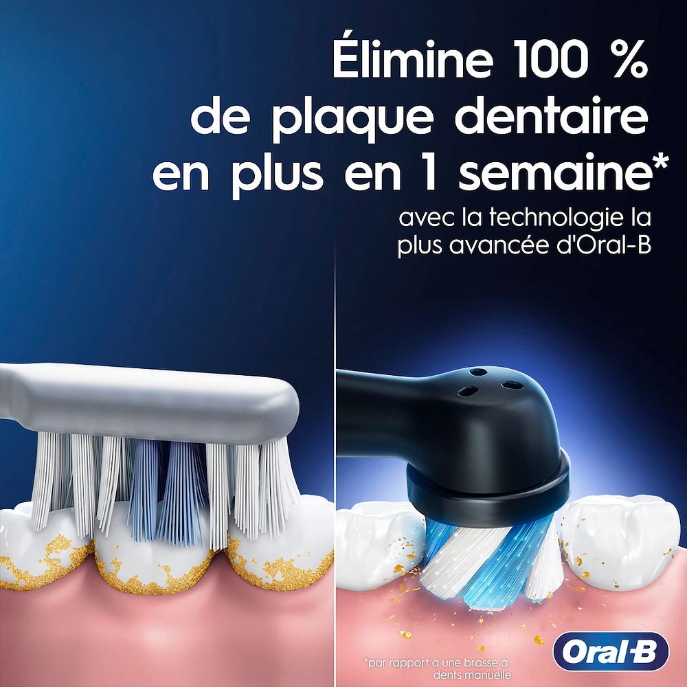 iO Series 4 Electric Toothbrush with (1) Brush Head, Rechargeable, Slate Blue