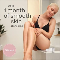 Silk-épil 7 Epilator, Wet and Dry, Wide Head, Includes Shaver Head and Trimmer Comb, SE7-041, Silver