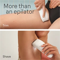 Silk-épil 5 Epilator, Wet and Dry Epilator, Includes Shaver Head and Trimmer Comb, SErey