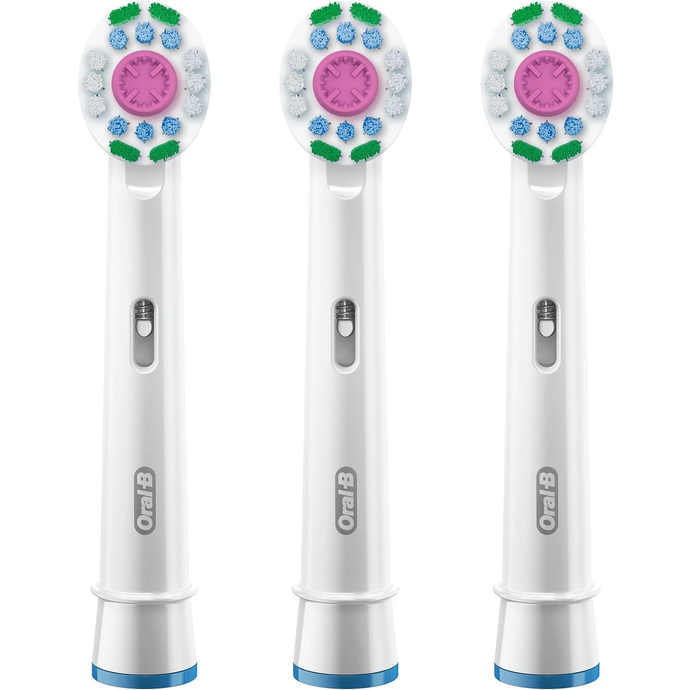 3D White X-Filament Replacement Brush Heads, 3 Count