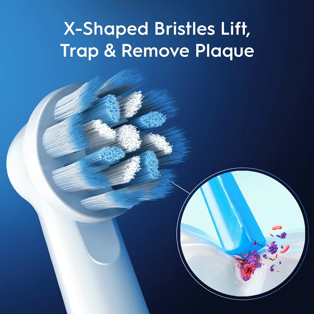 Sensitive & Gum X X-Filament Replacement Brush Heads, 3 Count