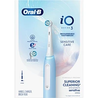 iO Series 3 Electric Toothbrush with (1) Brush Head, Rechargeable, White