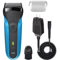 Braun shaver 310 Black/Blue Box  NA