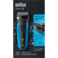 Braun shaver 310 Black/Blue Box  NA