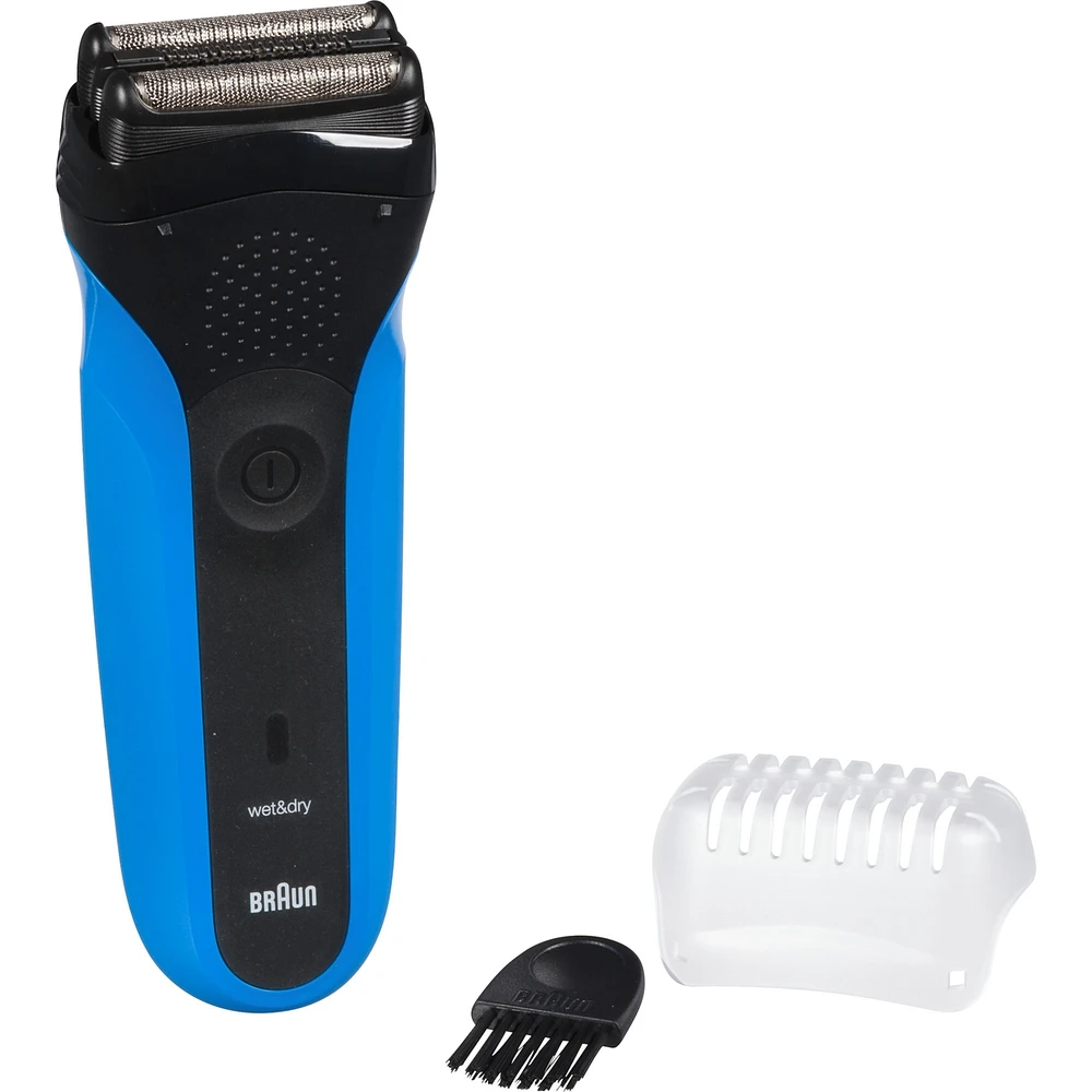 Braun shaver 310 Black/Blue Box  NA